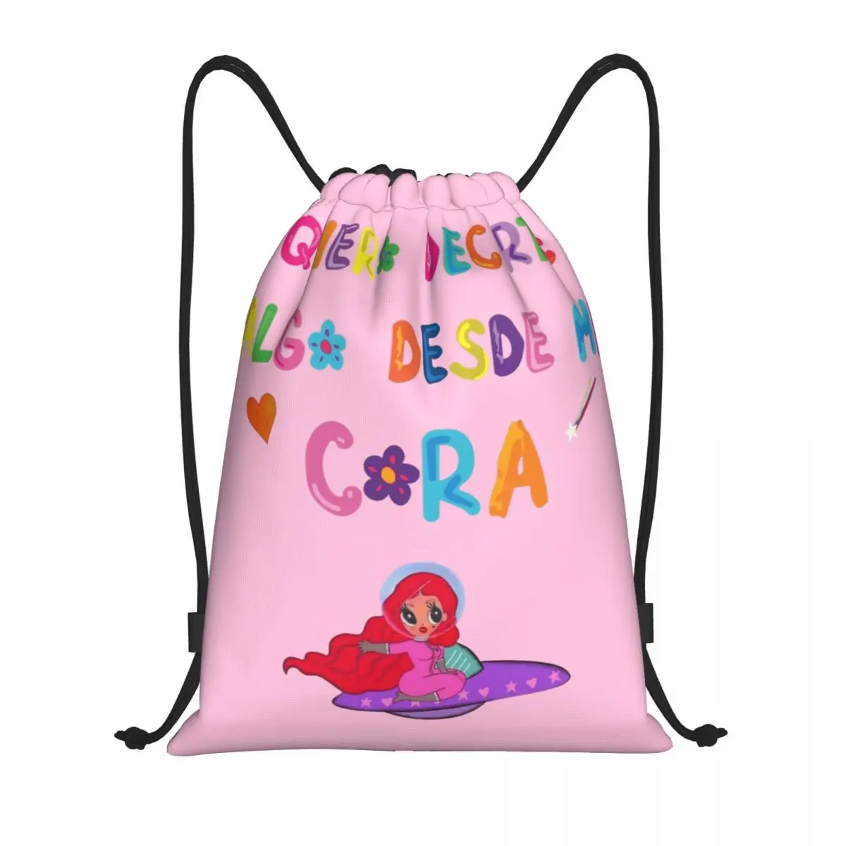 

MERCURIO KAROL G LYRICS TOUR Drawstring Bags Sports Backpack Gym Sackpack String Bags for Running