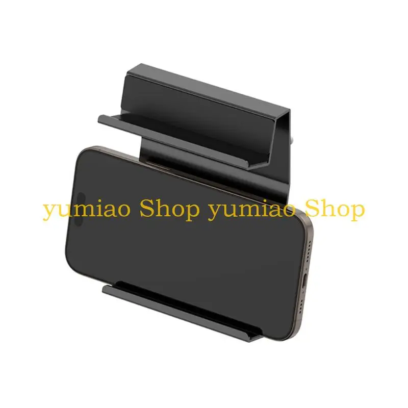 587B Adjustable Wall Mounted Phone Stand Support With Metal Construction For Multiple Room Applications 22mm Universal Fit