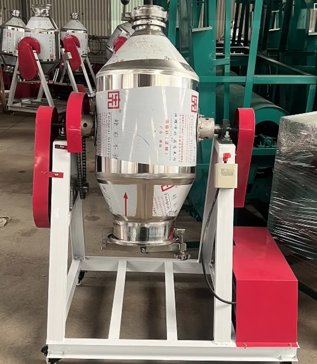 

Drum mixer effective volume 50L, butterfly valve