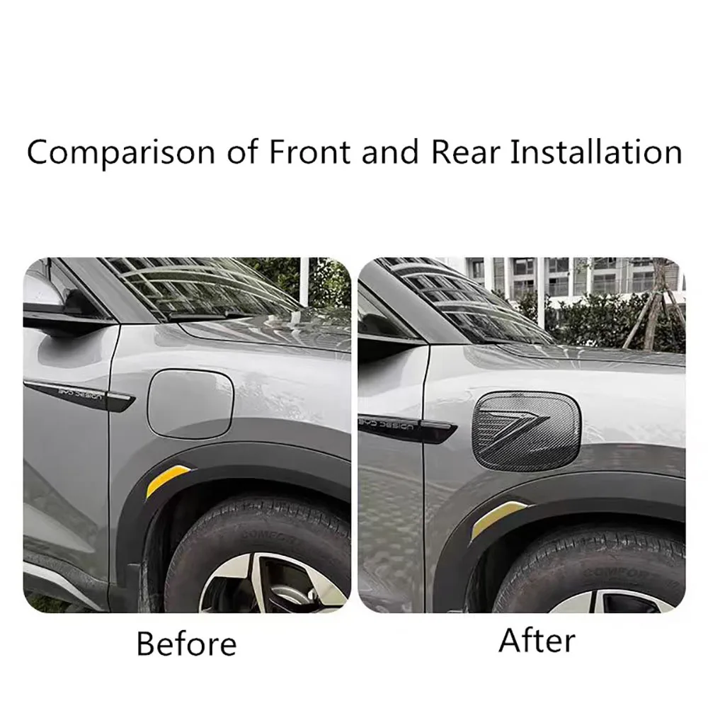 Fit For BYD Yuan UP yuan pro 2023 2024 2025 Charging Port Protective Cover Smart Driving Edition Outer Cover Fuel Tank Cover