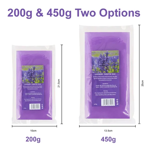 Imagen 2 del producto 3/1 Uds. Parafina para el cuidado 200g/450g mascarilla hidratante para manos y pies Peel Off SPA restaura brillo nutritivo manos y pies
