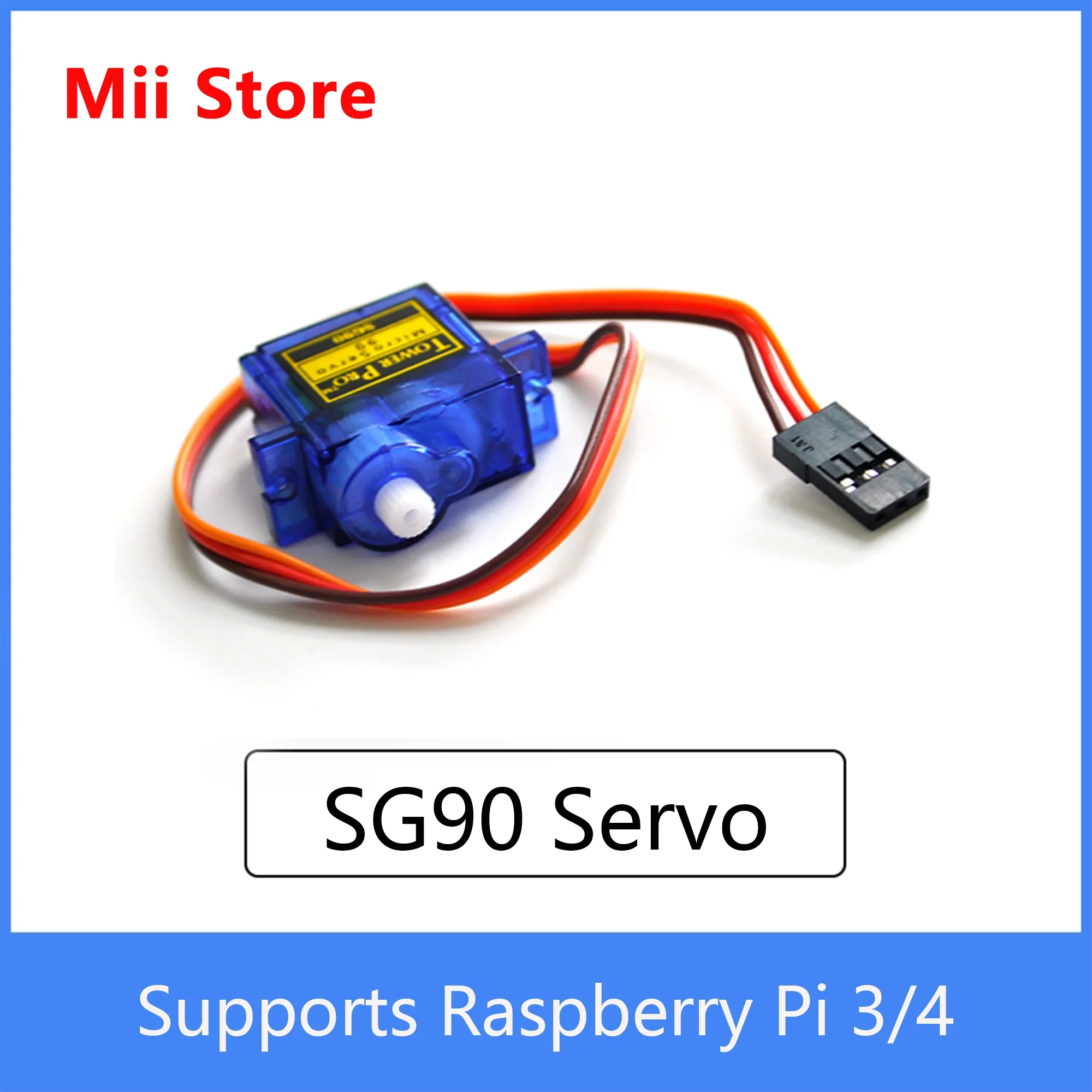 Raspberry Pi Servo SG90 supporto Raspberry Pi 3/4 per motori giocattolo auto aerei RC