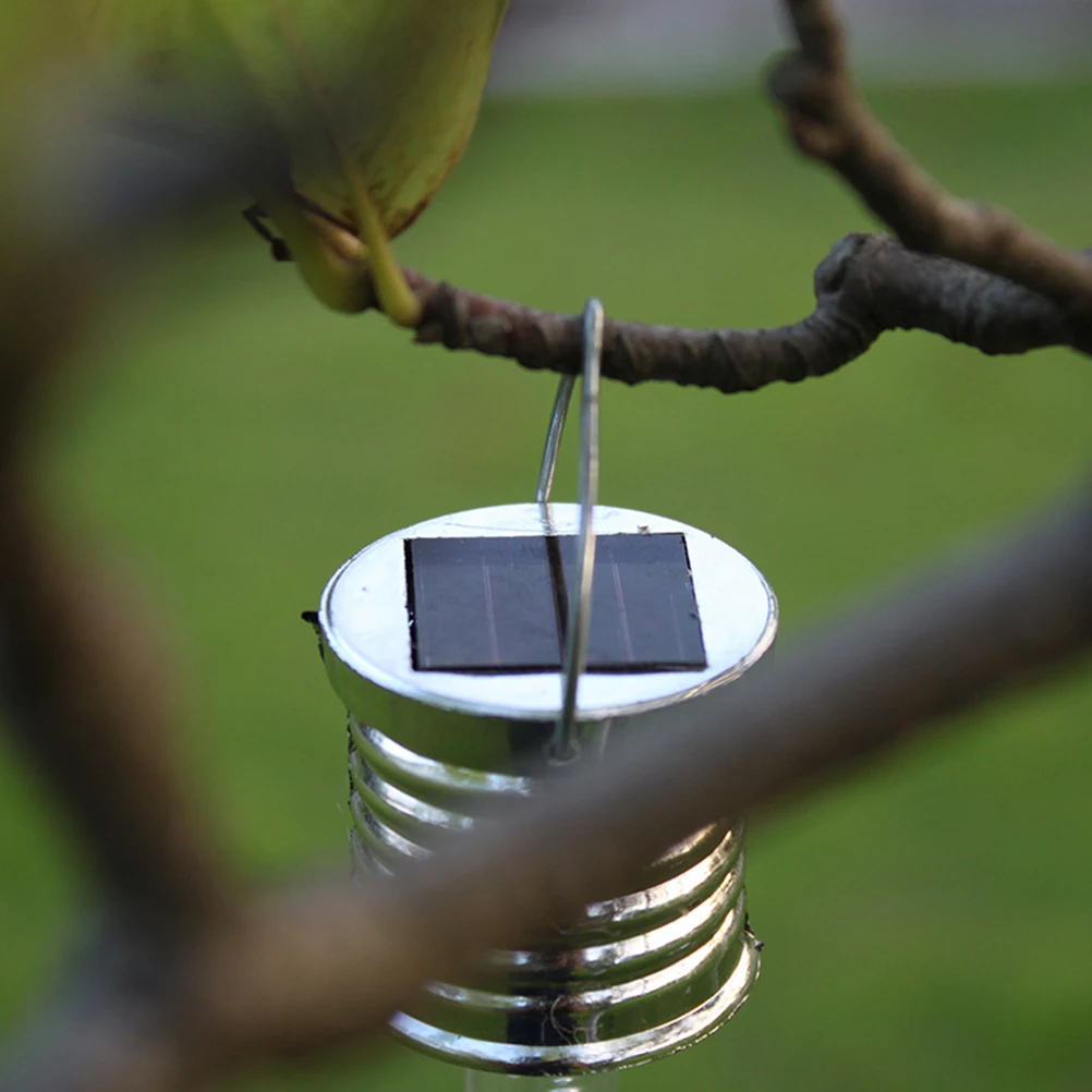 

2PCS Solar LED Lanterns Outdoor Yard Garden Night Lights Waterproof Decorative Hanging Lamps Solar Energy Durable