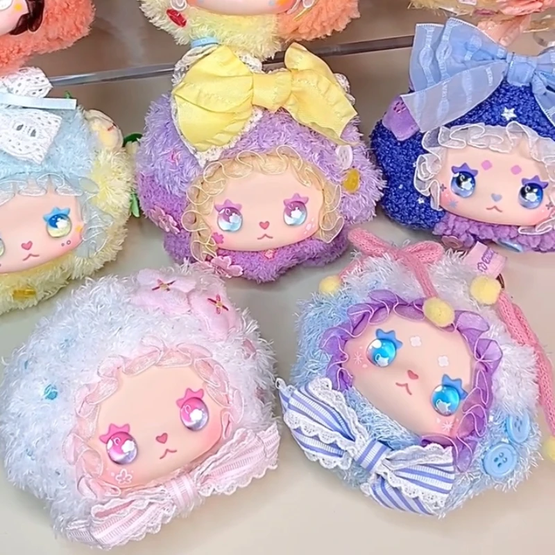 أصيلة لطيف إيما الأزهار مواسم سلسلة صندوق الغموض العصرية اللعب زخرفة مفاجأة هدية الفينيل أفخم دمية قلادة عمل الشكل