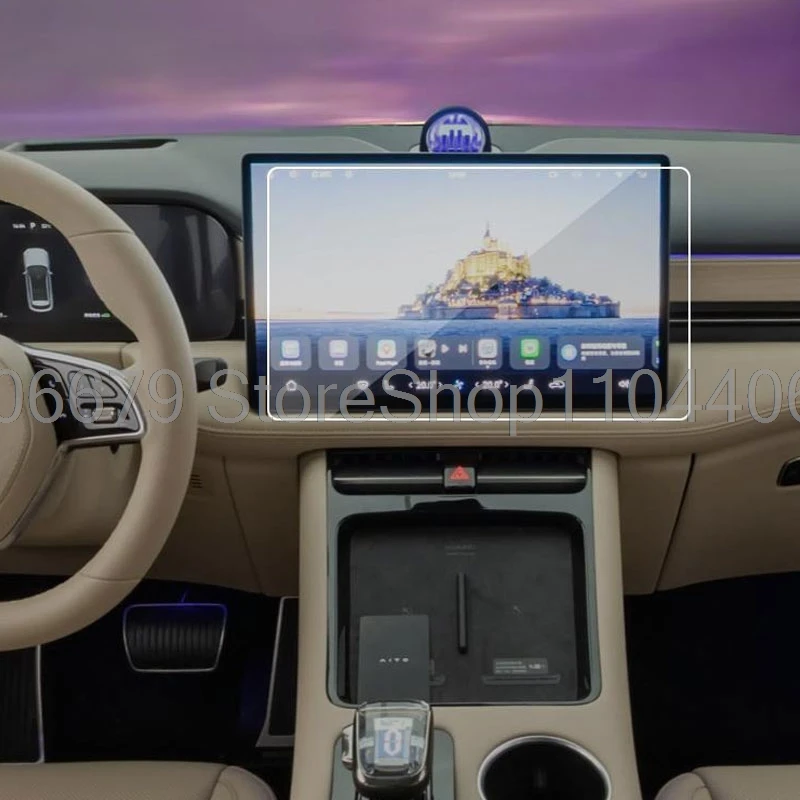

Tempered glass Screen protector For AITO M5 /AITO M5 EV 2022 2023 2024 2025 15.6 inch car radio gps Navigation anti-scratch film