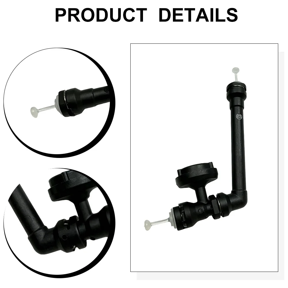 Clutch Oil Pipe Joint Cylinder Adapter AB39-7L501-AB For Ford For Ranger 2.2L 2.5L 3.2L 2012+ Black ABS Replacement Part