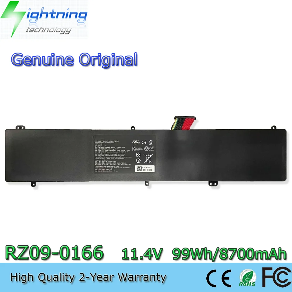 

New Genuine Battery for Razer Blade Pro 2017 UHD RZ09-0166 RZ09-01662E54 Series