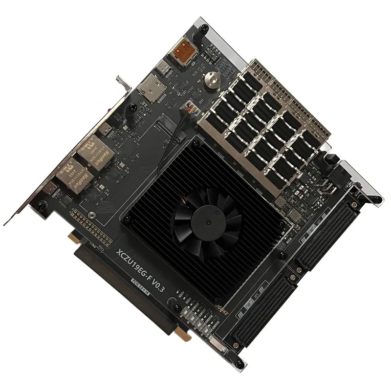 Fpga Development Board Mpsoc Xczu19eg Fmc Hpc Qsfp28 100g Optical Port Pcie3.0