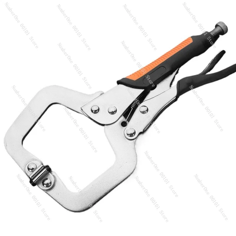 C-type power pliers flat mouth multi-functional universal fixed power pliers