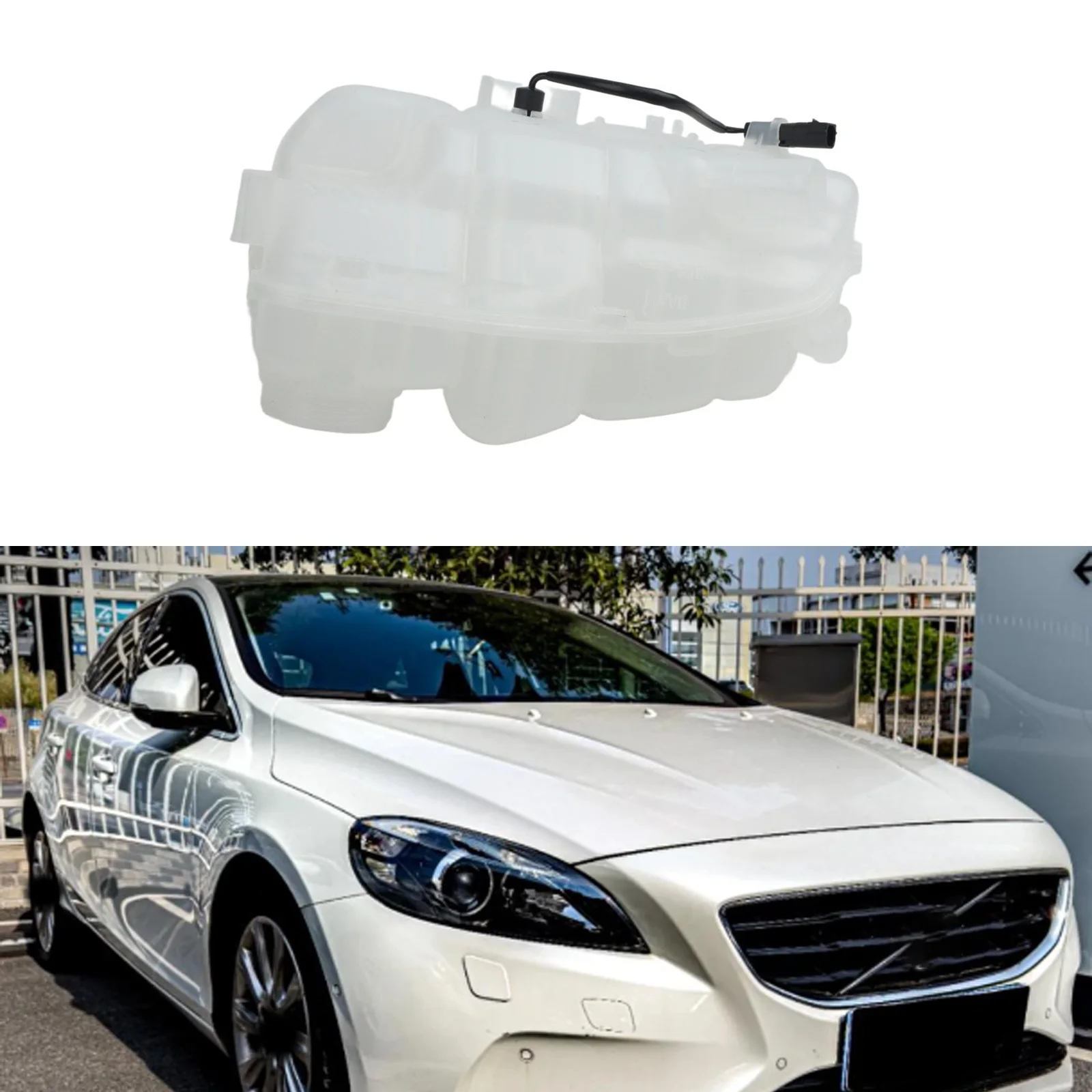 Radiator Bottle Cooling Tank Vehicle Repair Car Maintenance Wear-resistant Easy To Use Non-deformation Practical Design
