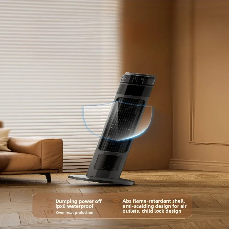 Pemanas Listrik Rumah Tangga, Kipas Keramik PTC Hemat Energi untuk Musim Dingin, Peningkatan Suhu Cepat, Tahan Air IPX8, Penggunaan Aman
