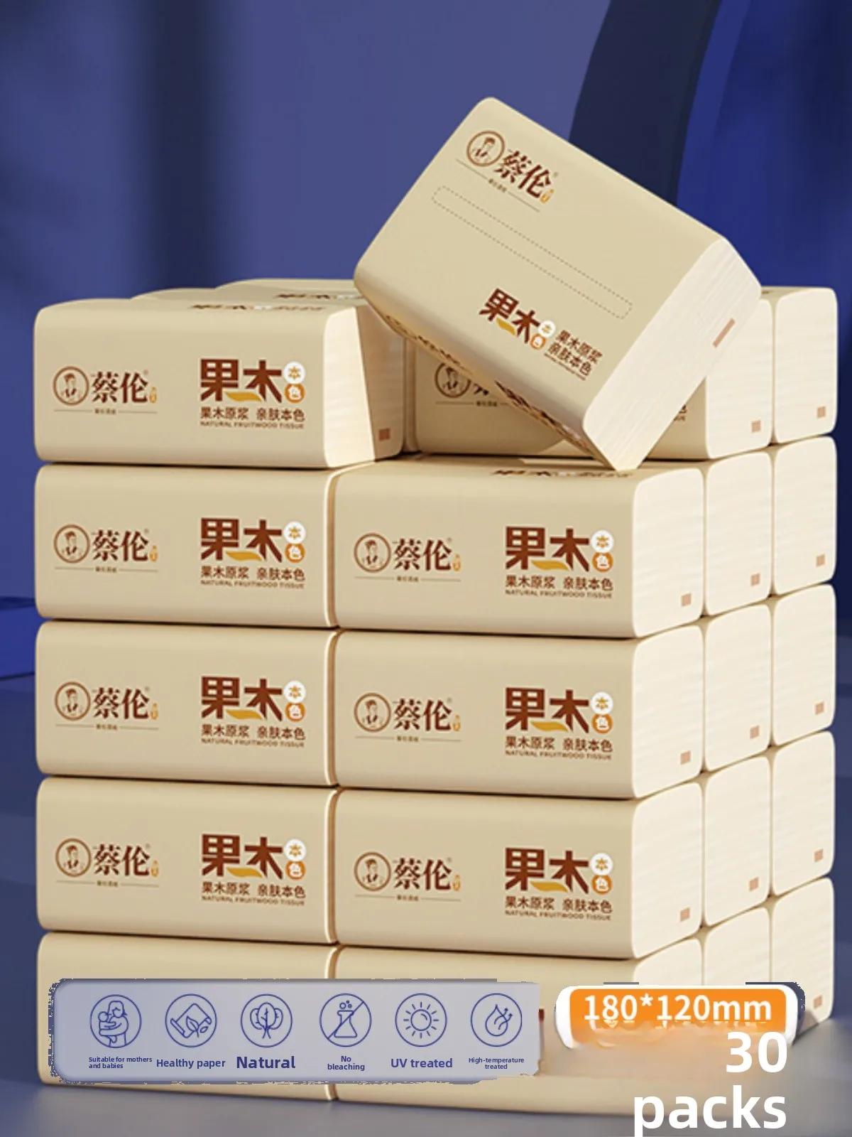 

40 упаковок утолщенных больших пачек бумажных салфеток, 240 листов, семейные салфетки для лица, экономичная упаковка, бренд Orange Girl