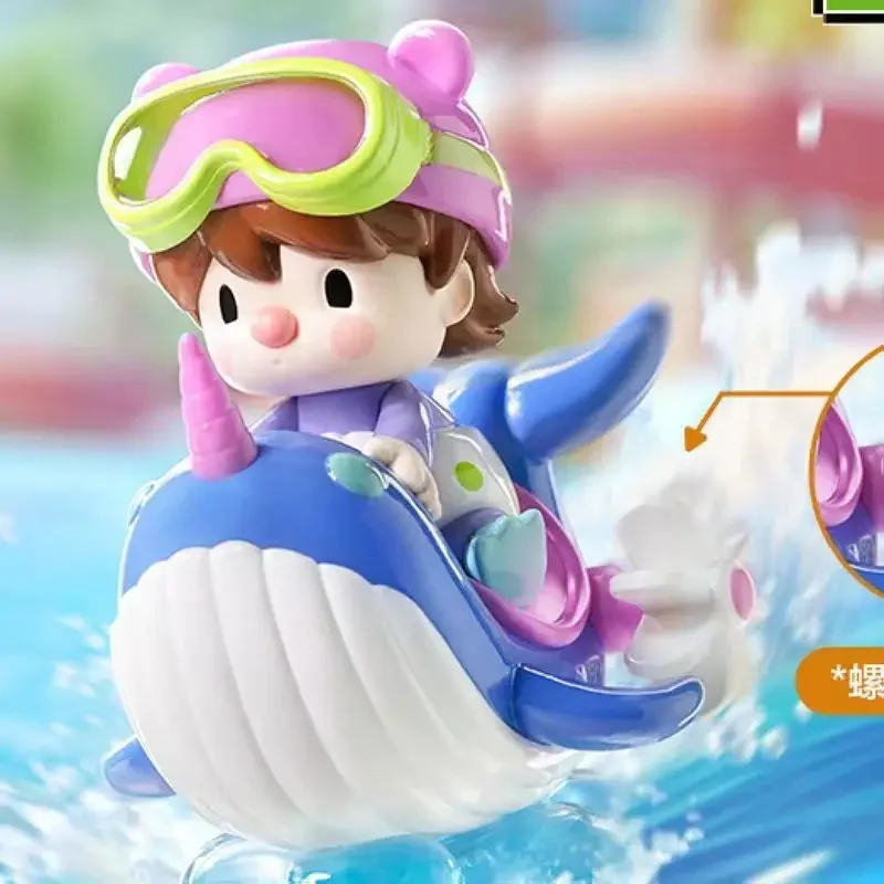 Cute Anime Figure Gift Surprise Box Original Water Park Party Series Blind Box Toys Model Confirm Style