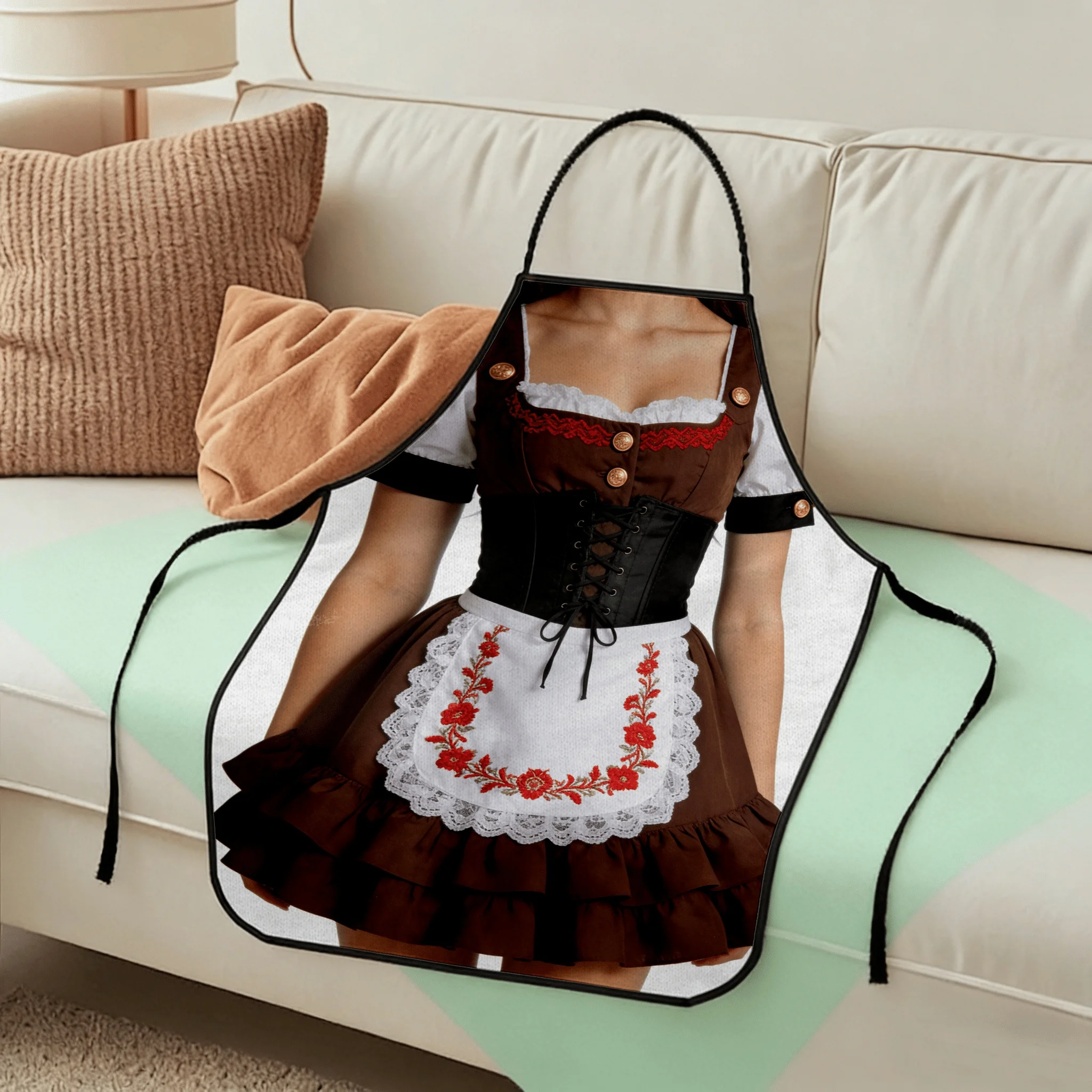 ชุดเดรส Dirndl ลายผ้ากันเปื้อน - Kitchen Baking Gifts บทวิจารณ์และราคา