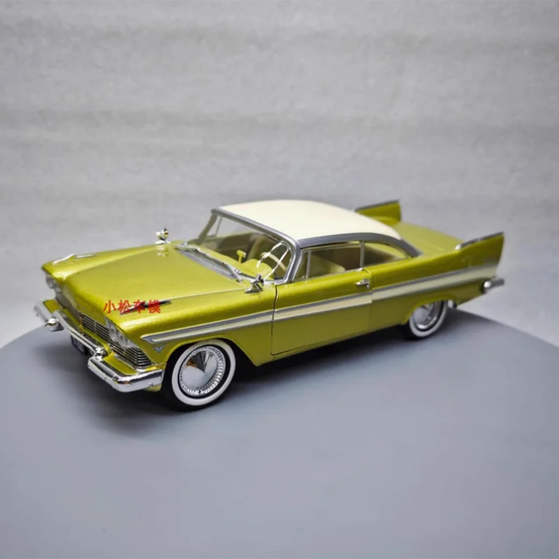 

Greenlight Minor Flaw 1:24 1957 Plymouth Belvedere сплав имитация модели автомобиля статическая коллекция украшенные праздничные подарки игрушки