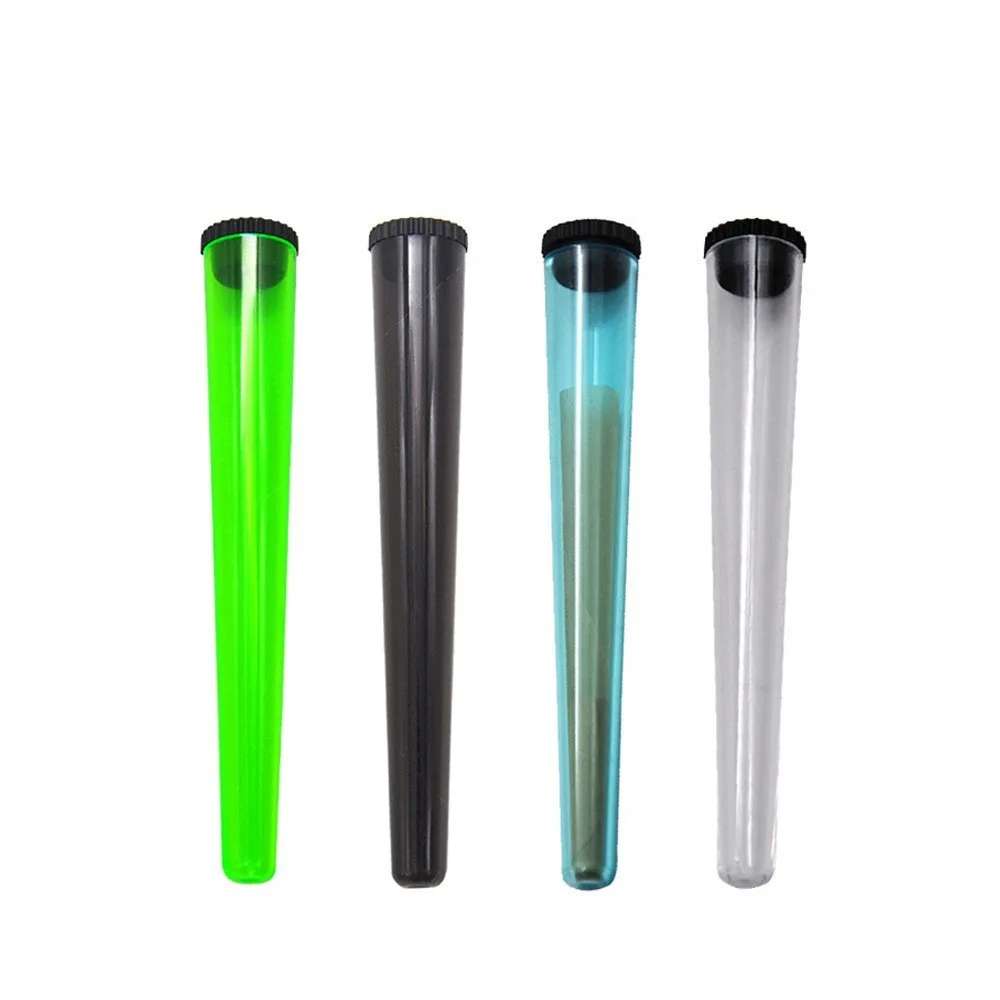 5Pcs 115mm King Size Smell Proof Waterproof Airtight Pre Rolled Tube Storage Container Portable Plastic Holder for Herbs & Pills - Detail 1
