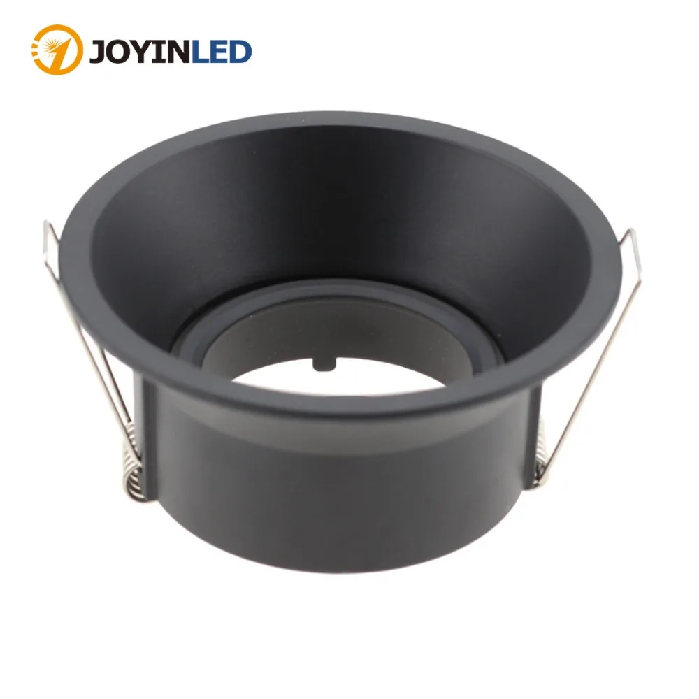 

JOYINLED Modern Aluminum Alloy Easy Install Led Ceiling Light fixture GU10 Lampshade MR16 Spotlight Lamp Frame recessed Housing