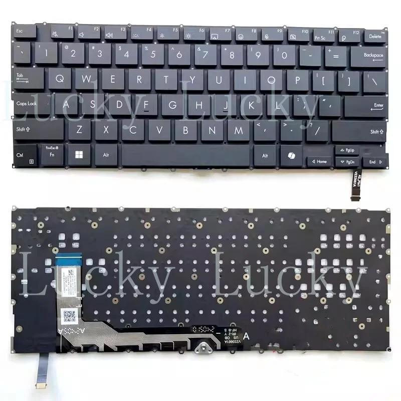 

f f f New US Keyboard for ASUS ProArt PX13 OLED HN7306W HN7306WI HN7306WU HN7306WV backlit