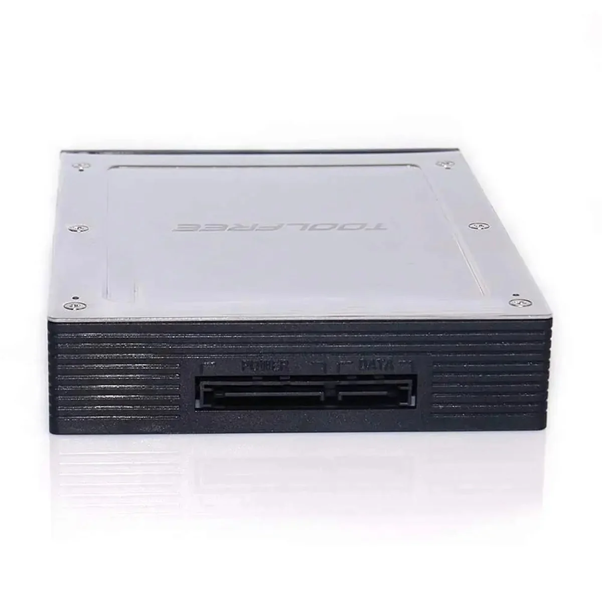 

A52T2.5 Inch to 3.5 Inch Internal Floppy Bay SATA III 6Gbps Tray-LESS Mobile Rack for 2.5 Inch HDD SSD Hard Drive Backplane