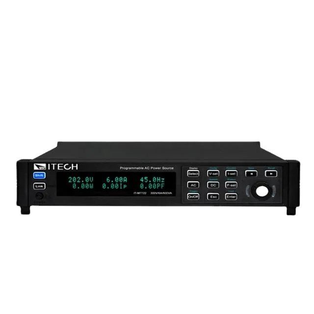 

ITECH IT-M7722 300V 6A 600W IT-M7722E 7.5A 750W High Performance Programmable AC Power Supply