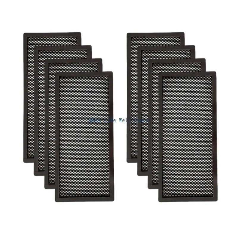 

8Pcs Ventilation Cover 4x10inch Plastic Air Vent Grille Replacement