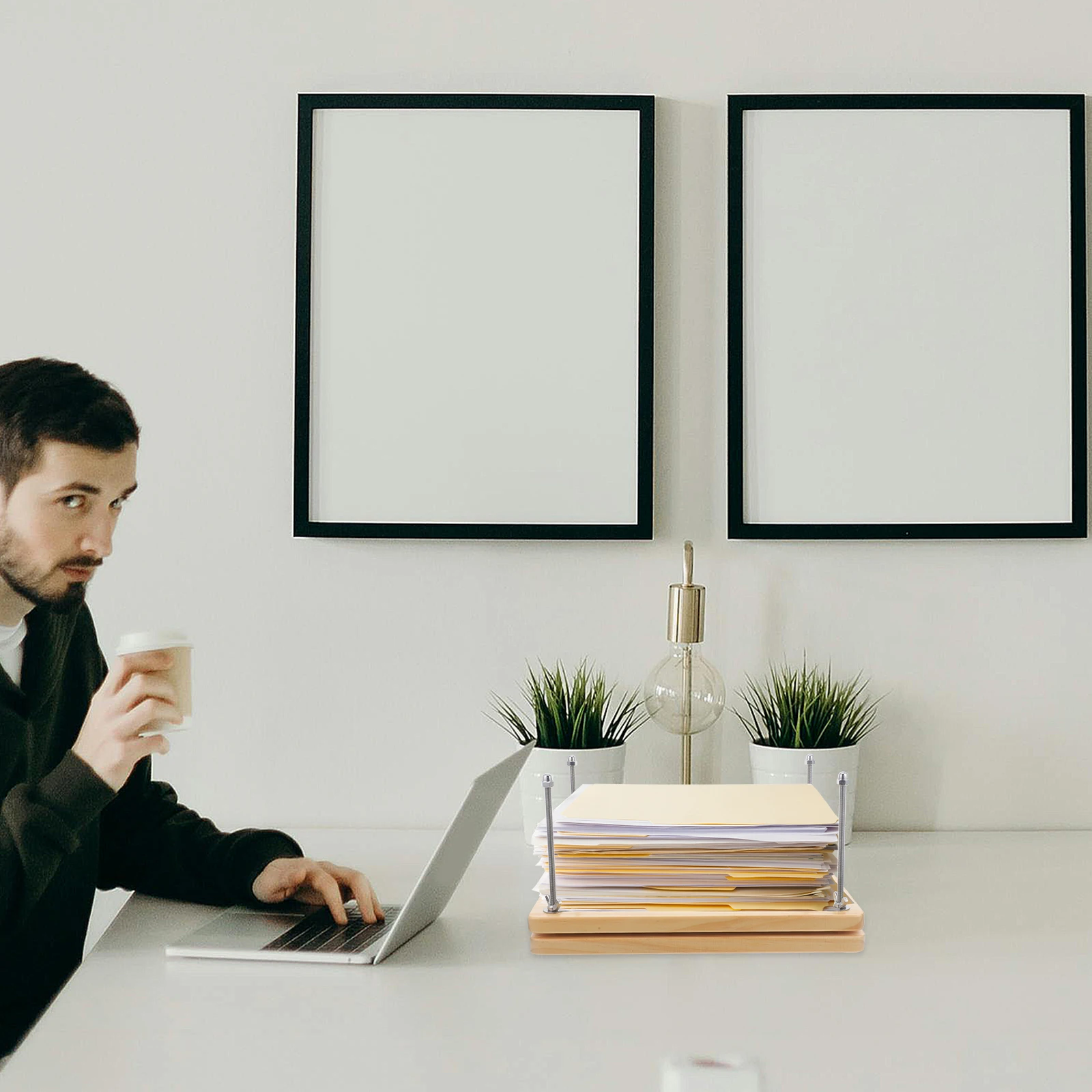 Boekpers Bindbenodigdheden Bamboe Hout Boekbindbord Bindmiddel Maker Tools Suite Kit Embosser