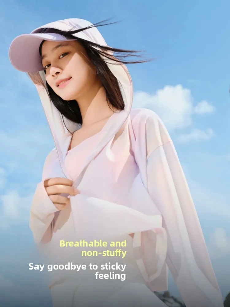 

Bosideng Women's ort Svel Jaet Summer UV Protection Faionable Hat Outdoor Sports Breathable Zipper Closure