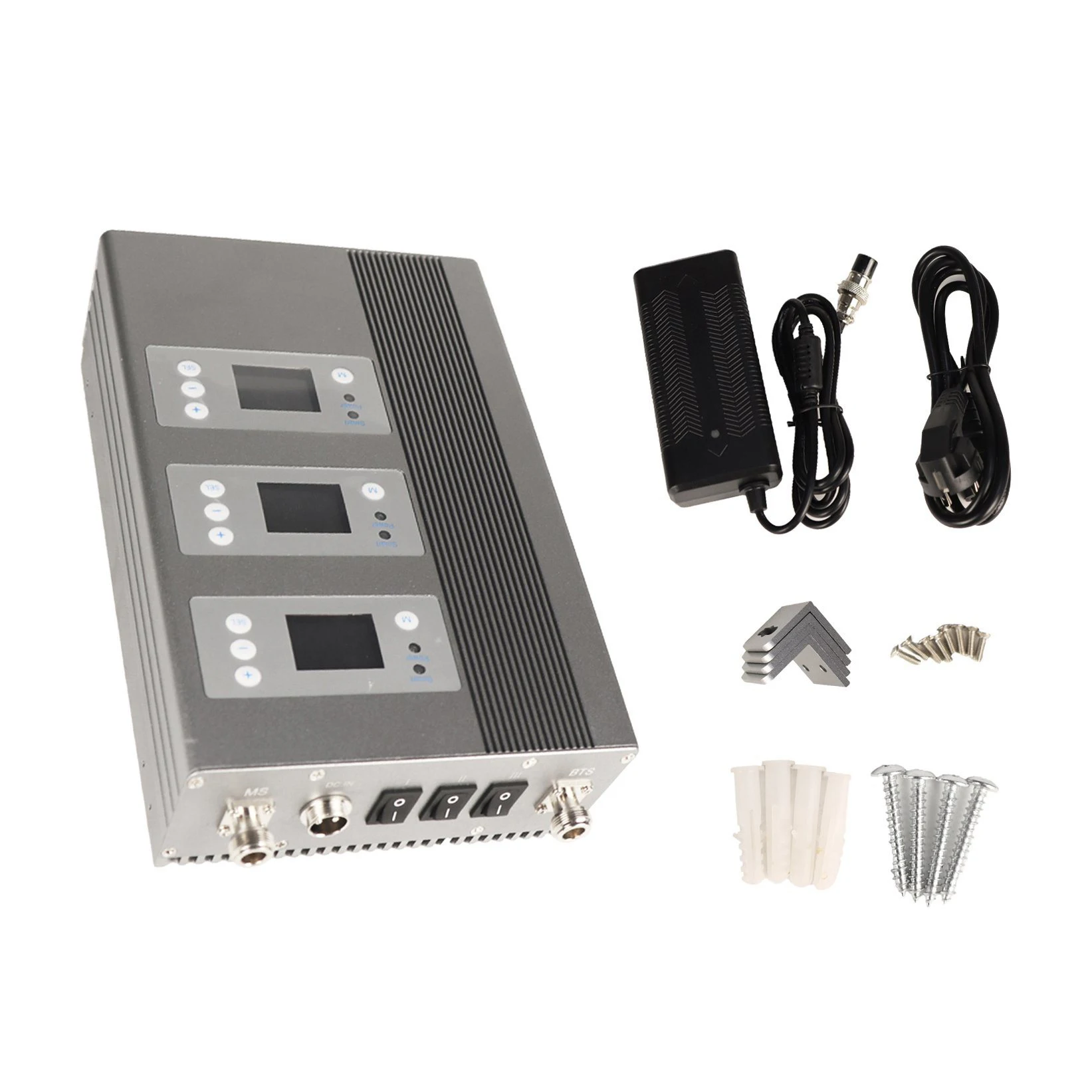 

23dBm E-GSM900 DCS1800 LTE2600 Smart Model Cell Phone B8 B3 B1 Signal Booster with 3 LCD Display