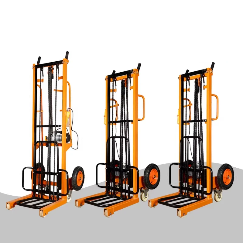 Household Electric Forklift 200 Kg Loading and Unloading 3M Warehouse Stacker for Use Inside Containers(Customized)