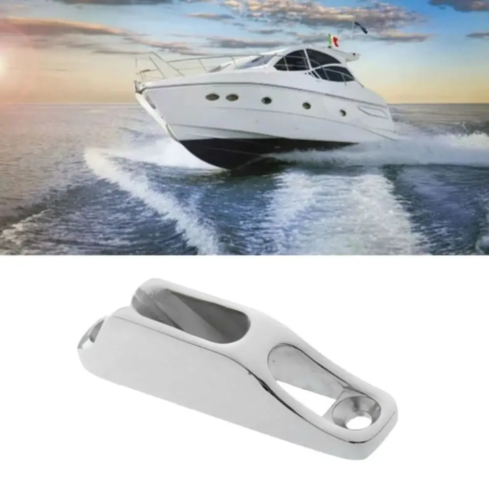 316 Stainless Steel Rope Cam Cleat Heavy Duty Mirror Polish Marine Stainless Steel Cleat Durable Boat Mooring Cleat Sailing