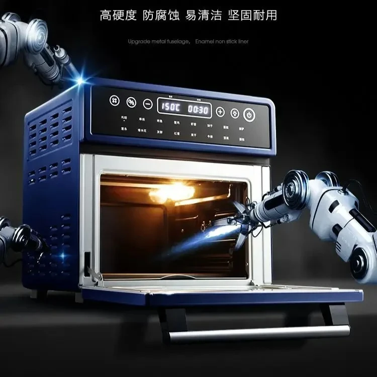 new Oven enamel liner metal body household large-capacity baking multi-functional high-efficiency uniform heating Oven