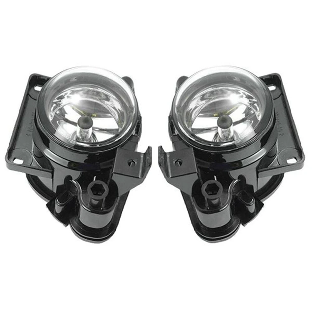 1Pair Car Front Bumper Fog Lights Assembly Driving Lamp Foglight with Bracket for VW Bora Jetta MK6 2008-2015