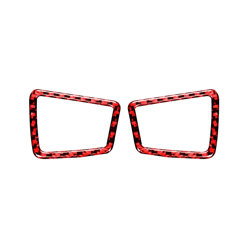 لفورد اكسبلورر 2013-2019 ألياف الكربون سيارة أداة لوحة منفذ الهواء الديكور الإطار ملصقات الكسوة الداخلية اكسسوارات السيارات #5