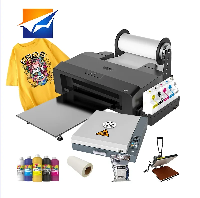 

Cheapest Factory Product A3 Roll Digital Inkjet DTF Printer Heat Transfer T-shirt by Hot Melt Powder