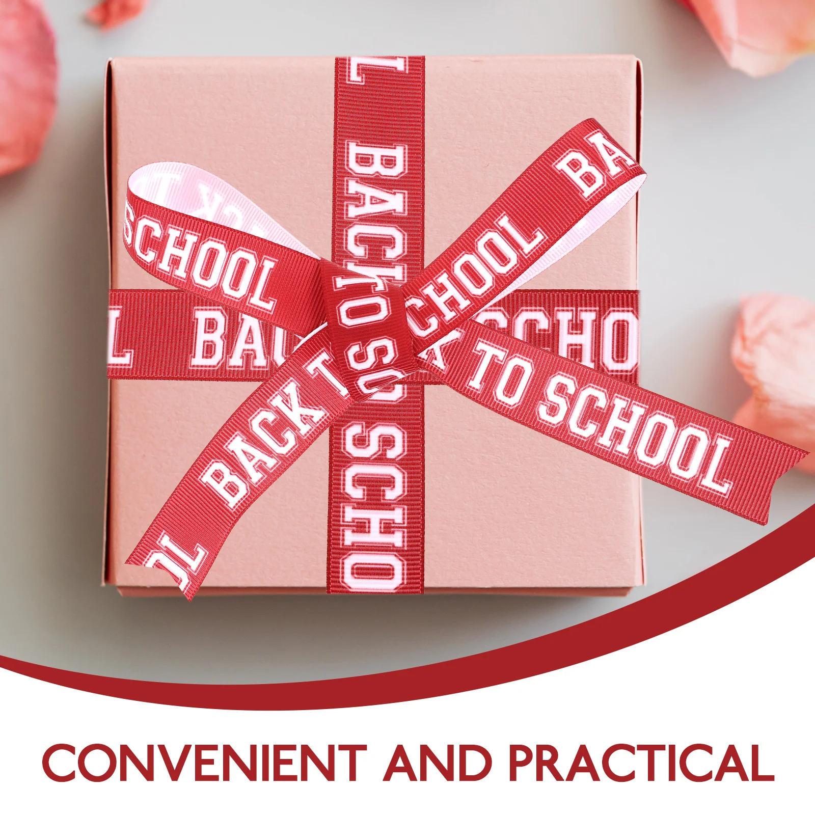 1 Roll Plaid Gift Wrapping Decorative Ribbon For Diy Crafts Back To School Party Wedding Bouquet Supplies Polyester Ribbon For