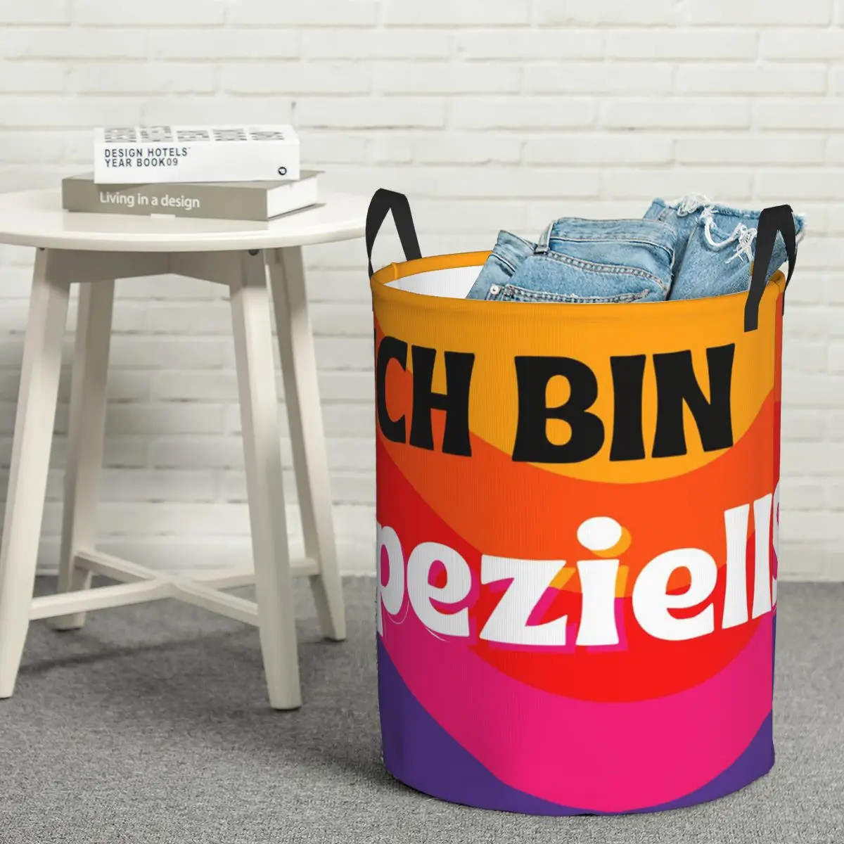 

Laundry Collector Paulaner Spezi Logo Folding Laundry Basket Large Storage Children Washing Basket Home Organizer