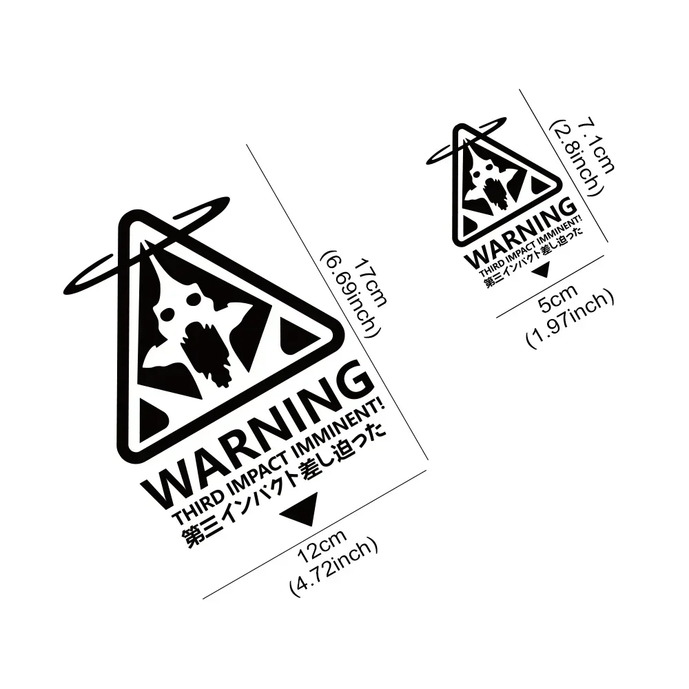 1 шт., креативная наклейка с предупреждением о рампеж-воин, автомобильная наклейка, украшение для заднего бампера, окна, двухмерная, наклейка на ноутбук, мотоцикл