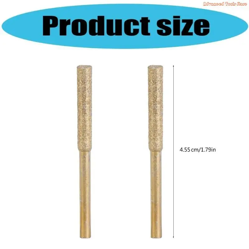 Profession Chainsaw Sharpening Tool Grinding Burr Set for Efficient Chain Filing W91B