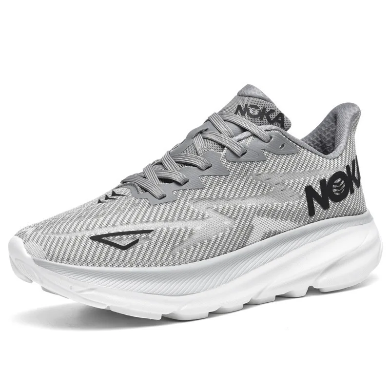 

Дышащая мужская обувь Feizhi Mesh Спортивная и повседневная обувь Модная противоскользящая и амортизирующая мужская обувь Кроссовки для марафонского бега