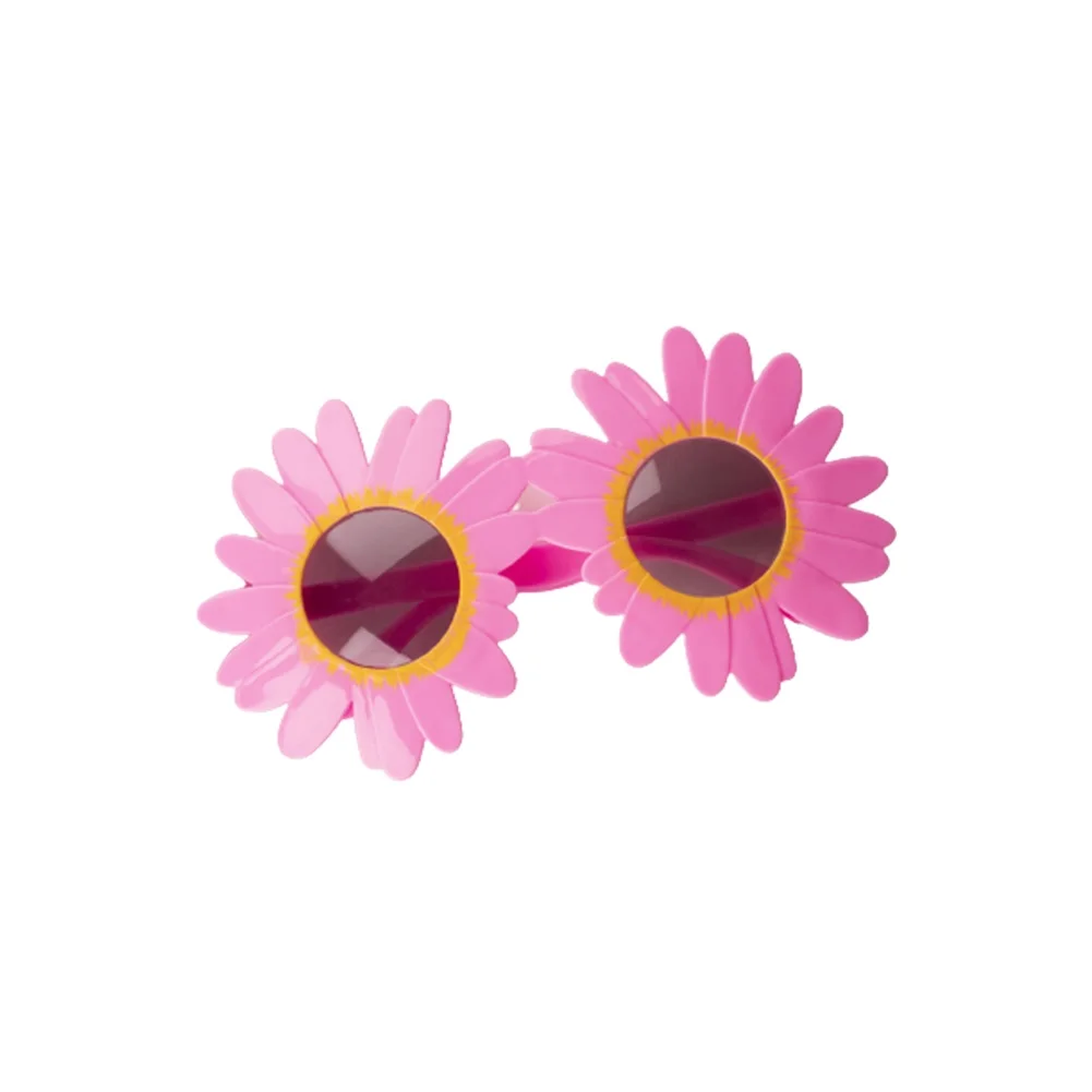 Fashion Sunflower Daisy Decoration Eye Party Funny Props Flower Photo Props Plastic Modeling Sunglasses For Women Wedding Props