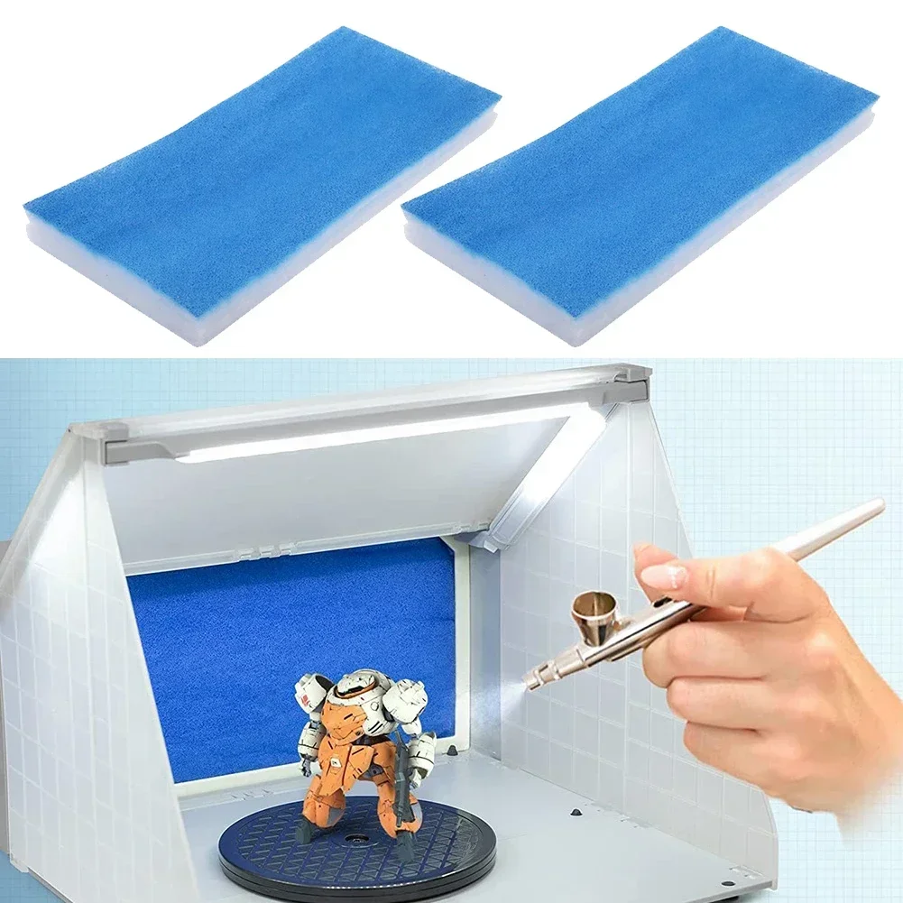 2/4PCS Spray Booth Filter Replaceable Spray Booth Air Filter Material For Master For Spray Painting Enthusiasts Replacement