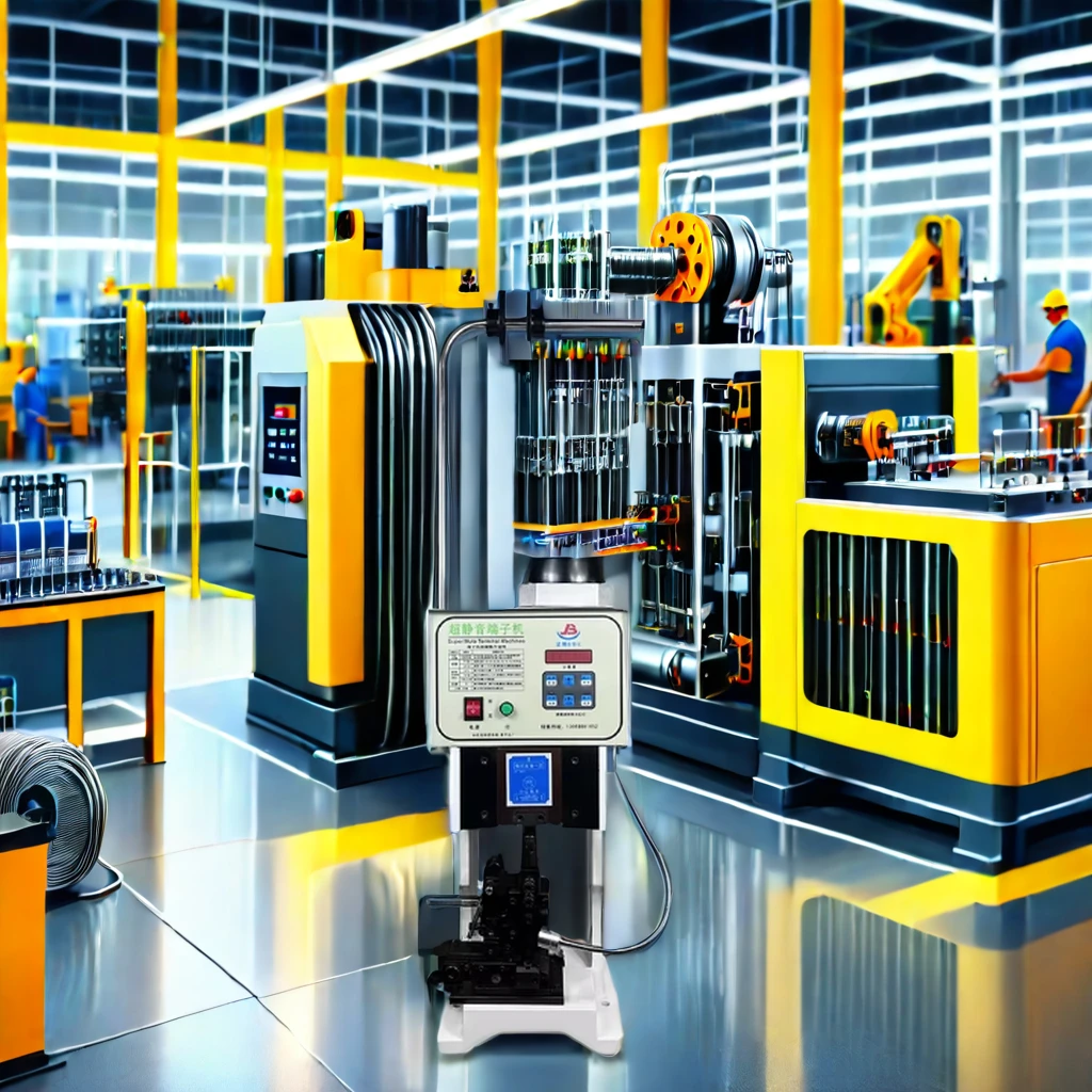 Custom 2T Semi-Automatic Terminal Machine Wire Stripping and Crimping Cable Manufacturing Equipment