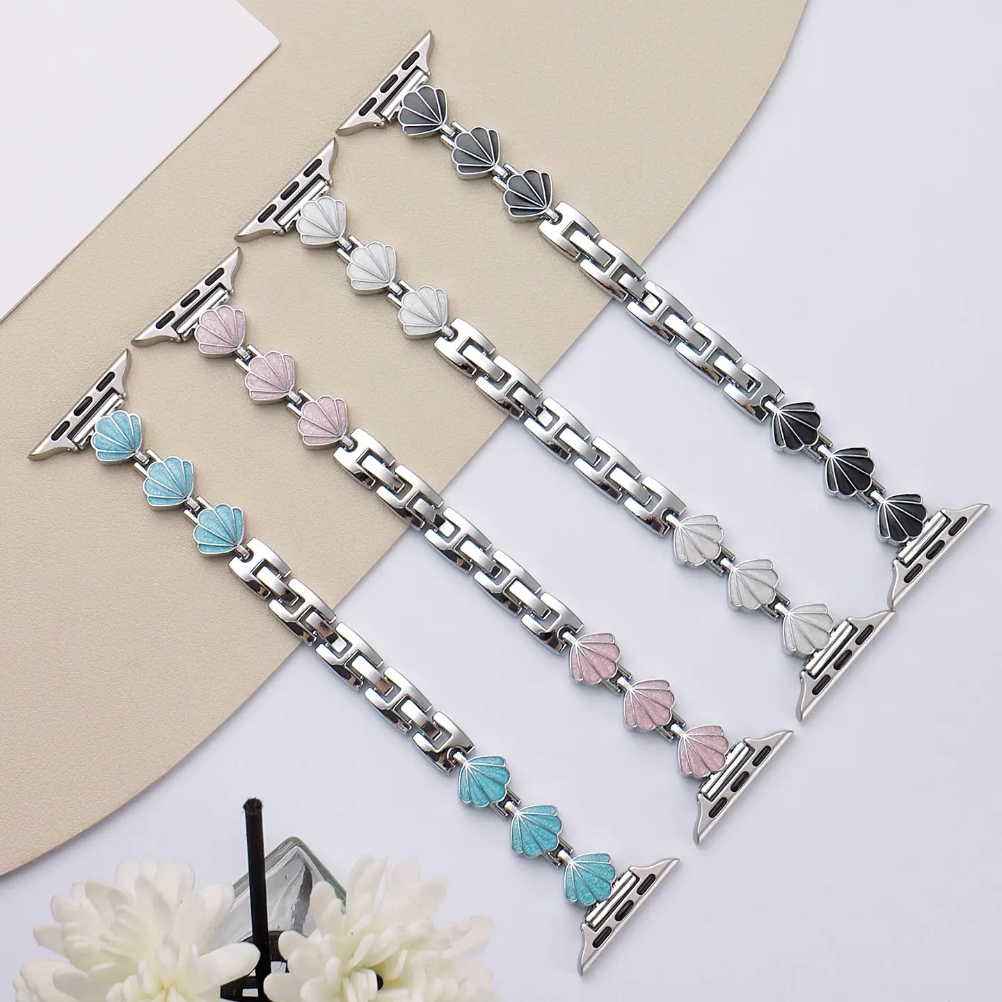 

Metal Strap for Apple Watch 11 Ultra 46mm 9 8 7 Band 42mm 45mm 41mm Women Belt Bracelet iWatch Series 10 SE 40/44/49mm Watchband