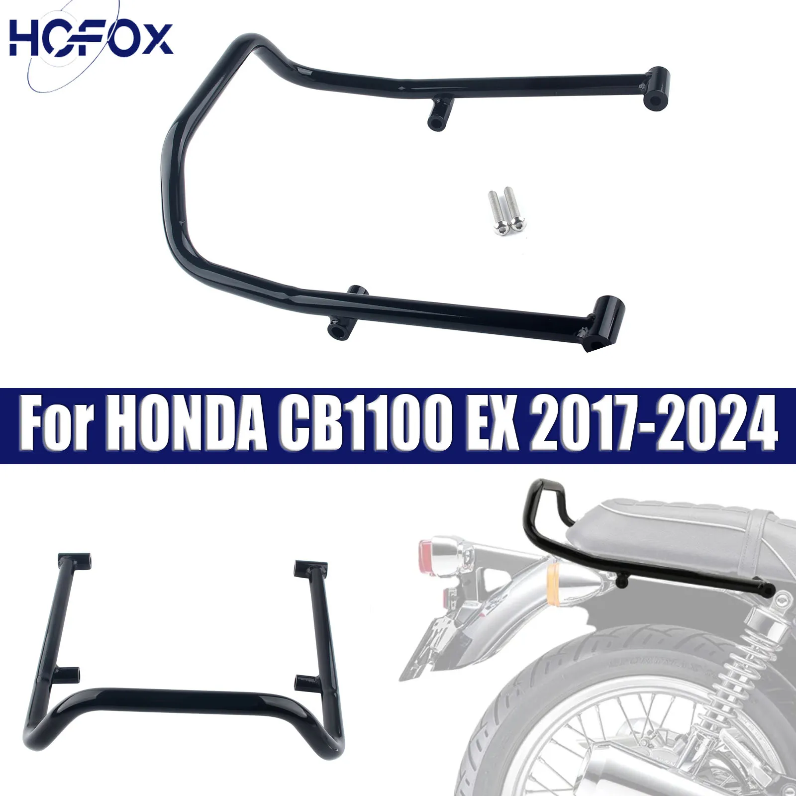 

Passenger Rear Solo Seat Luggage Rack Support Shelf For HONDA CB1100 EX 2017-2024 CB1100 RS