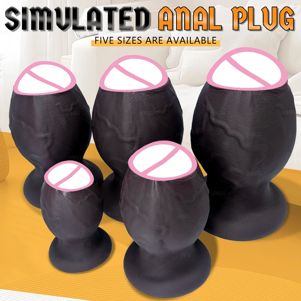 Huge Anus Balls Anal Dildo Sex Toys Large ButtPlug Dilator Prostate Massager For Men Woman Gay Adult Thick Anus Vaginal Ass Plug