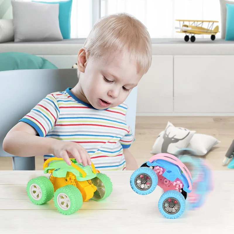 Véhicule tout-terrain à quatre roues motrices à inertie, résistance au molette, force arrière, voiture de sport, jouets pour enfants, nouvelle collection