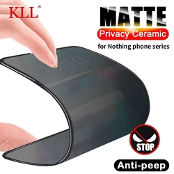 Anti-spy Matte Frosted Ceramic Film For Nothing Phone (2a) Privacy Screen Protector for  Nothing Phone (1) (2) Film No Glass