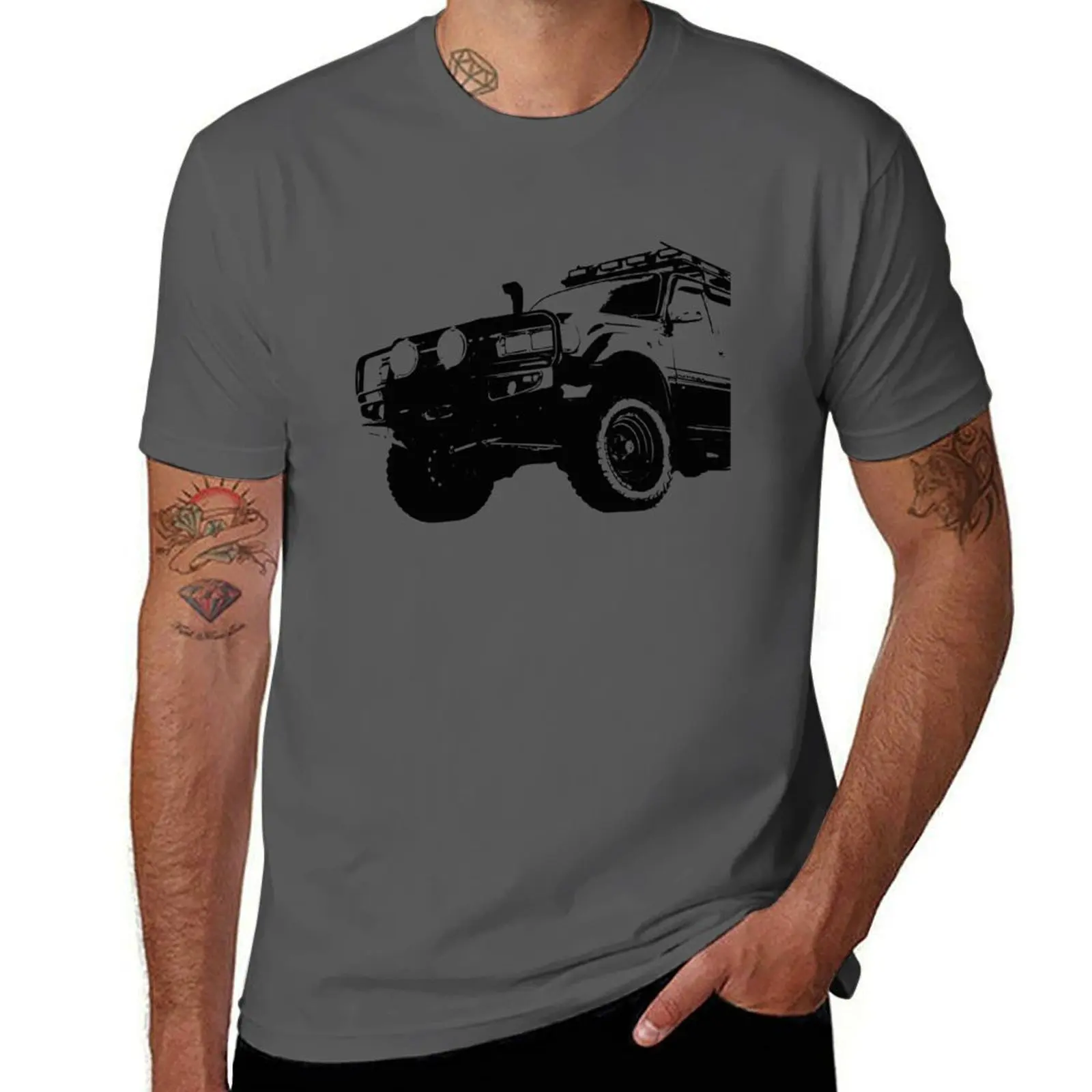 80 Series Toyota Landcruiser T-Shirt plus size clothes Funny t-shirts outfits for men