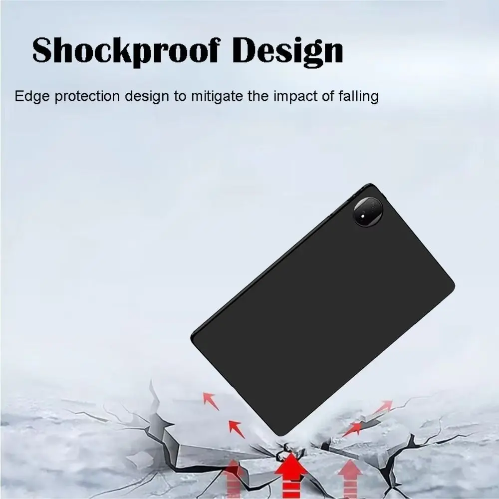 New TPU Tablet Case Anti-Scratch Shockproof Back Cover Soft Ultra-thin Protective Cover for Honor MagicPad 2 12.3inch