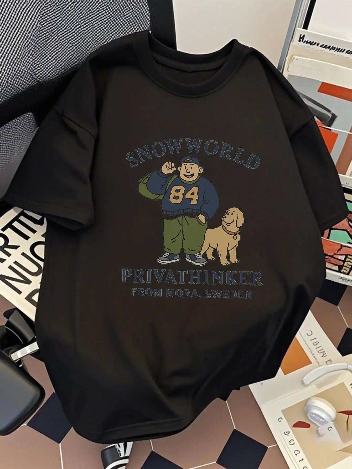 Hot Selling Men's Cotton Graphic T-Shirt 